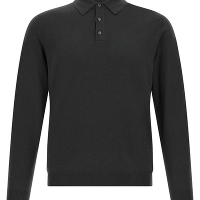 Zanone Flexwool Wool Polo Shirt