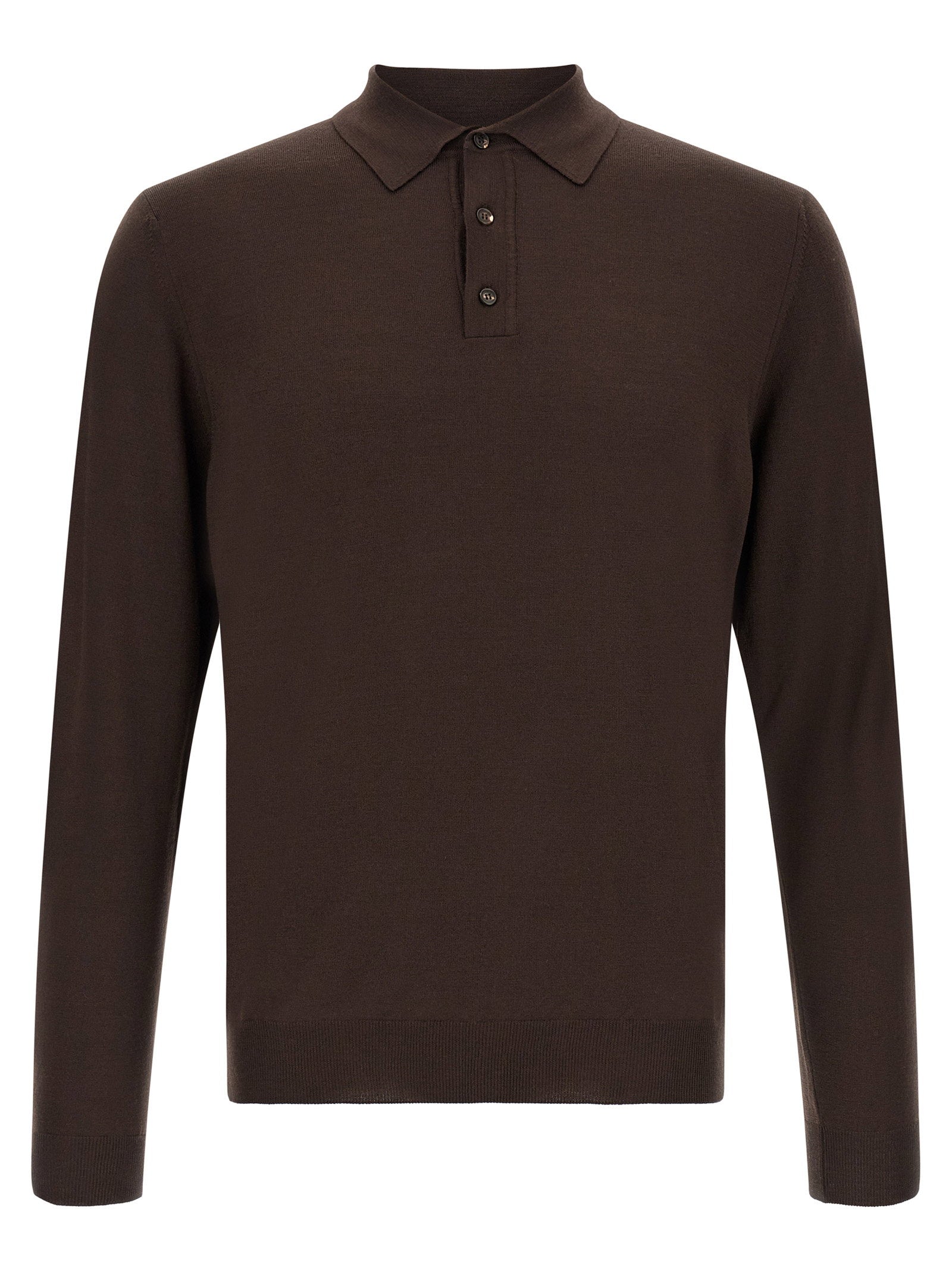 Zanone Long Sleeve Polo Shirt