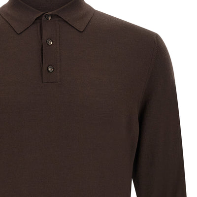 Zanone Long Sleeve Polo Shirt
