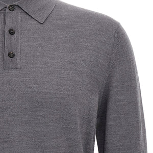 Zanone Virgin Wool Polo Shirt