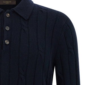 Zanone Cashmere Polo Shirt