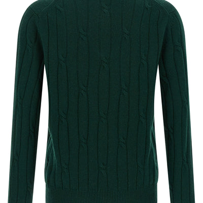Zanone Braided Wool Polo Shirt