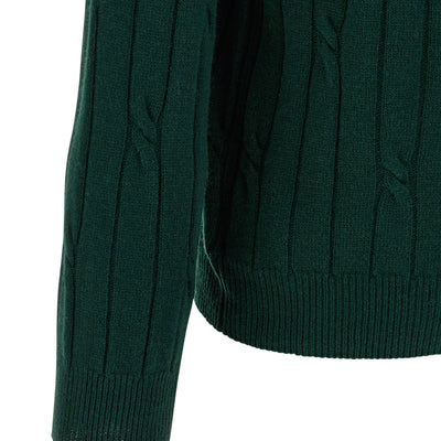 Zanone Braided Wool Polo Shirt