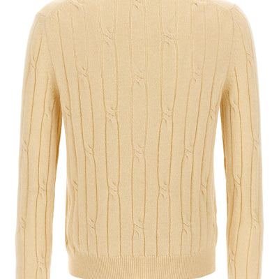Zanone Braided Wool Polo Shirt