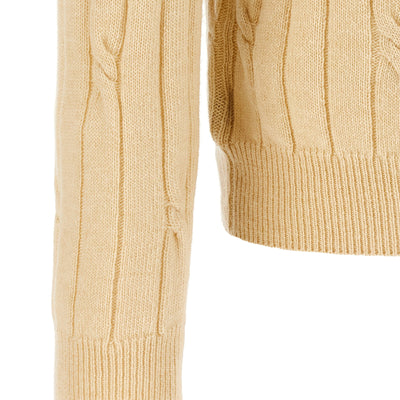 Zanone Braided Wool Polo Shirt