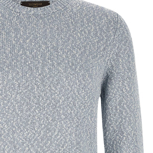 Zanone Two-tone Yarn Sweater