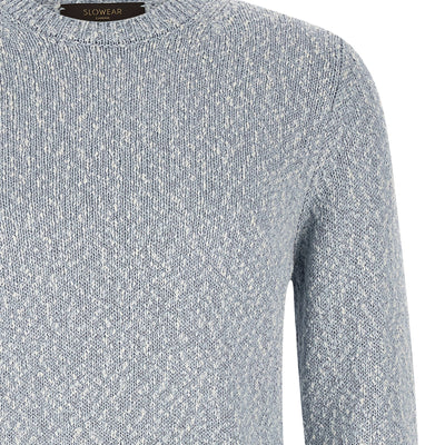 Zanone Two-tone Yarn Sweater