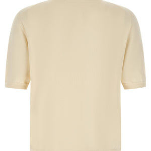 Zanone Cotton Knit Polo Shirt