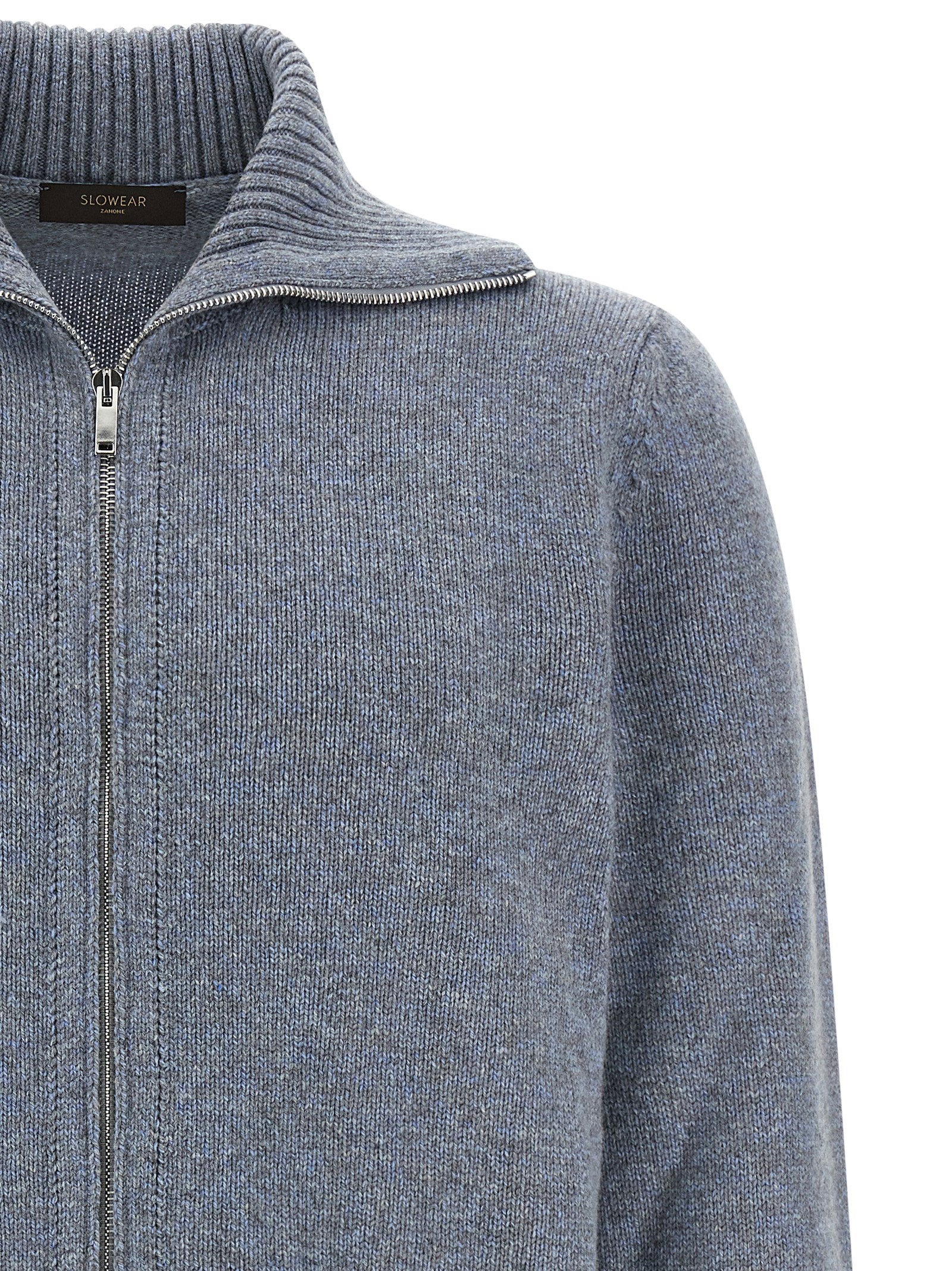 Zanone Virgin Wool Cardigan