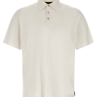 Zanone Cotton Silk Polo Shirt