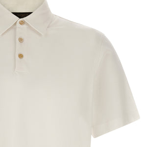 Zanone Cotton Silk Polo Shirt