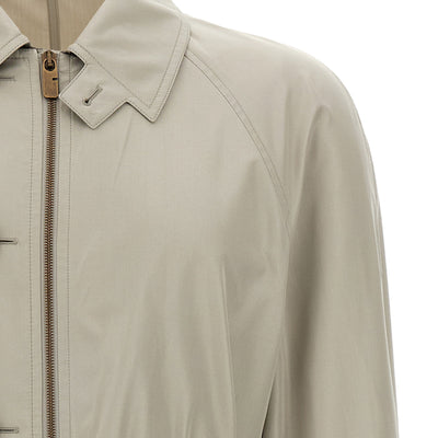Burberry Car Coat Silk