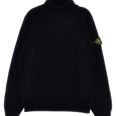 Stone Island Junior Logo Badge Sweater