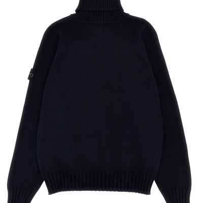 Stone Island Junior Logo Badge Sweater