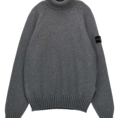 Stone Island Junior Logo Badge Sweater