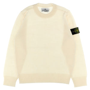Stone Island Junior Logo Patch Sweater