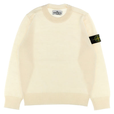 Stone Island Junior Logo Patch Sweater