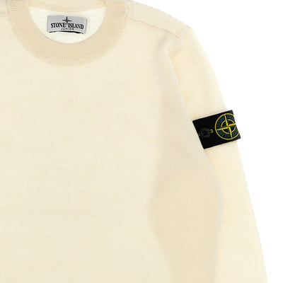 Stone Island Junior Logo Patch Sweater