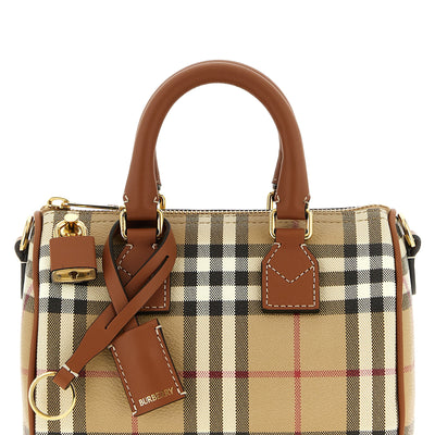 Burberry Mini Bowling Handbag