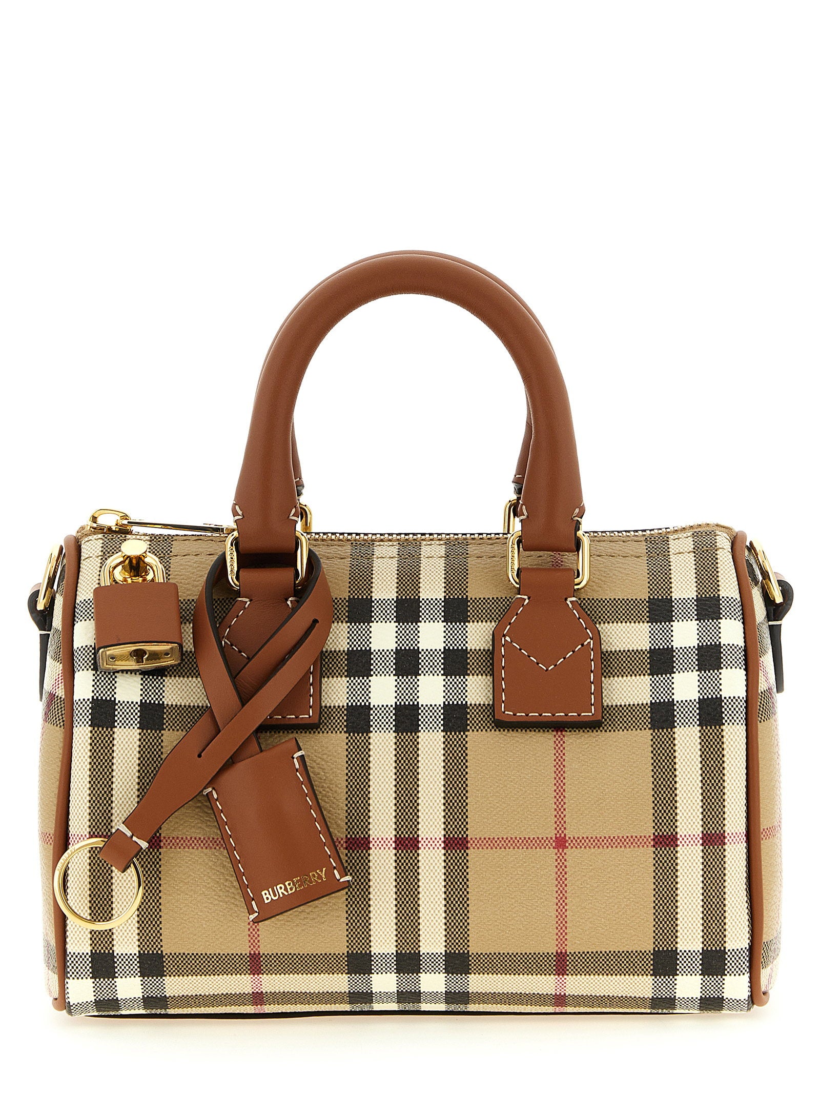 Burberry Mini Bowling Handbag