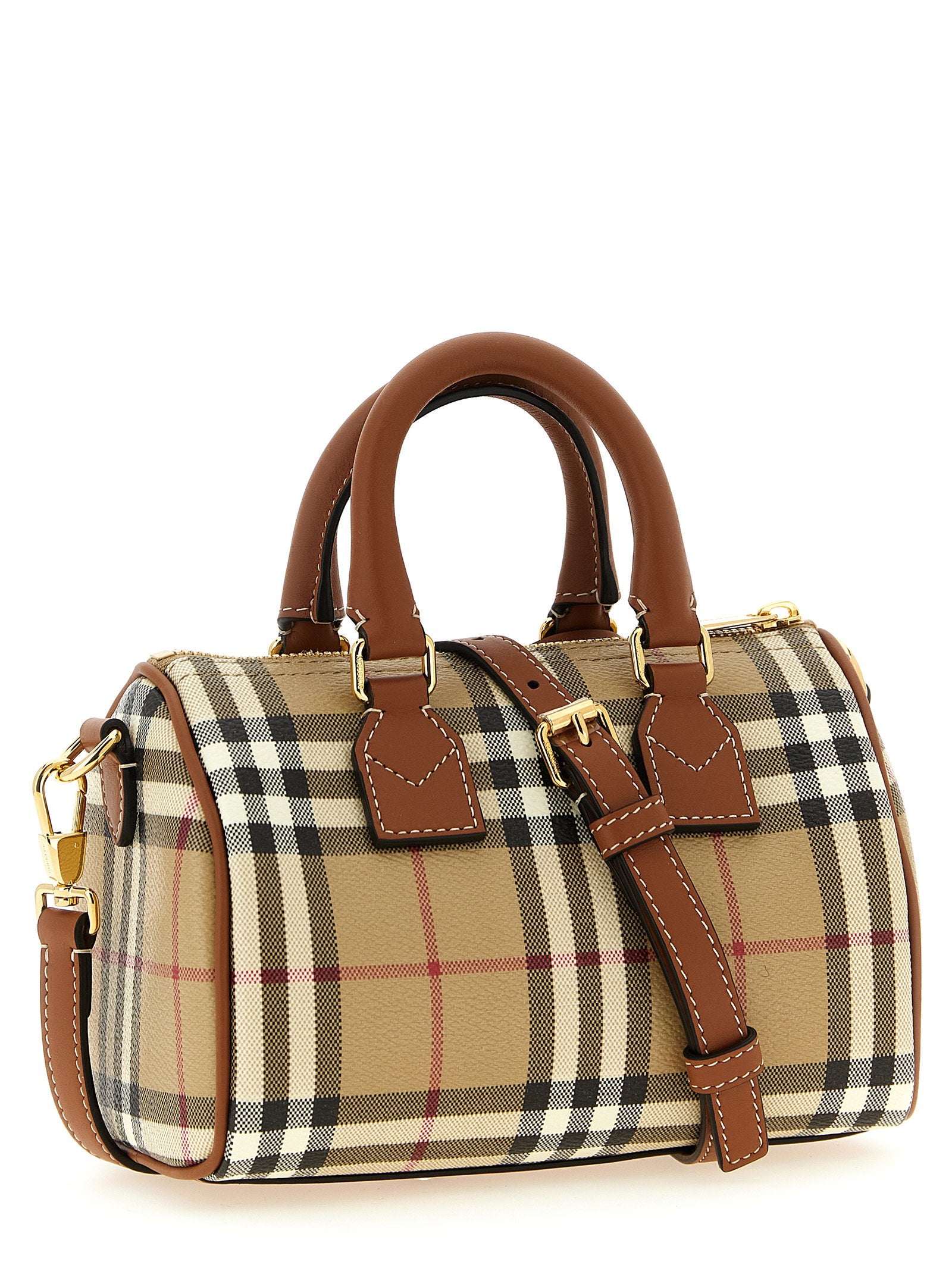 Burberry Mini Bowling Handbag