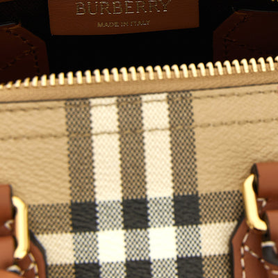 Burberry Mini Bowling Handbag