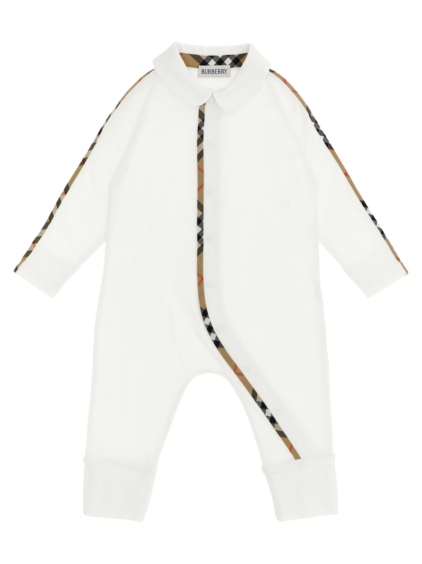 Burberry Baby Set Hamilton Jumpsuit + Cap + Bib