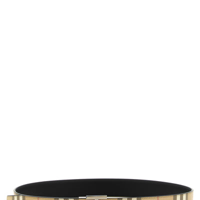Burberry Logo Buckle Reversible Belt