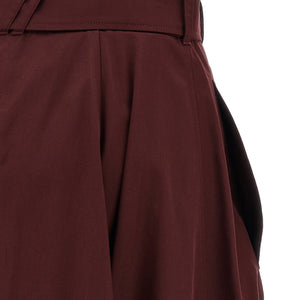 Burberry Gabardine Trench Coat Skirt