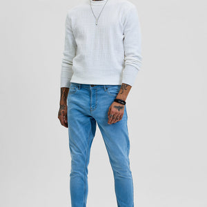 Light Blue Skinny Fit Jeans