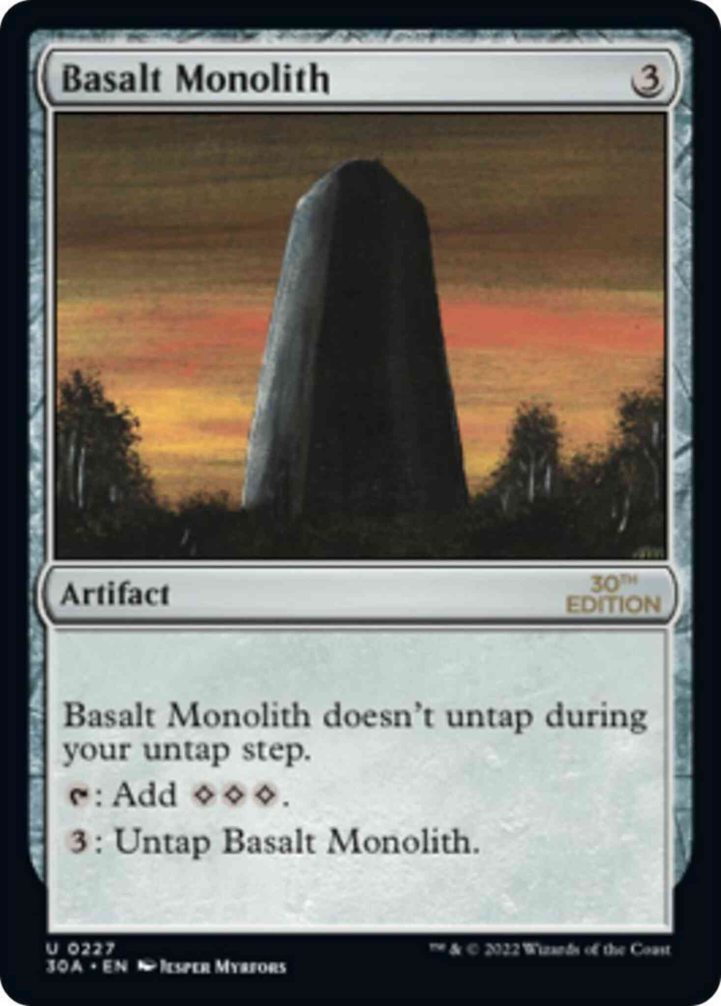 Basalt Monolith [227] [30th Anniversary Edition] [Non-Foil]