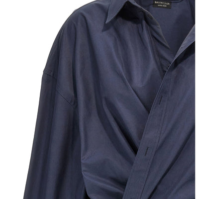 Balenciaga Stile Camicia Mini Dress