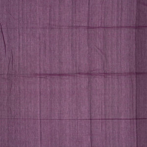 Magenta Handloom Bengal Cotton Saree With Horse Buttas