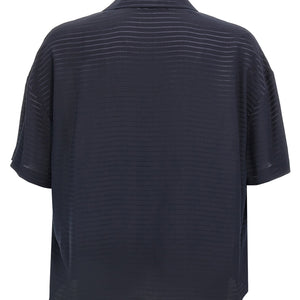 Saint Laurent Silk Polo Shirt