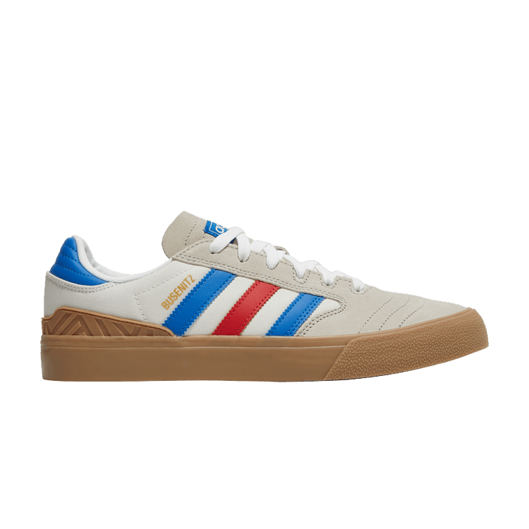 adidas Busenitz Vulc II Bliss Blue Bird Red Gum