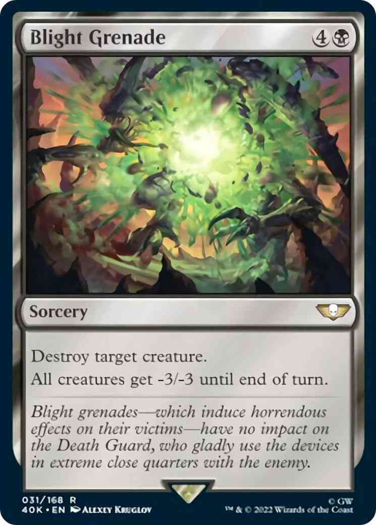 Blight Grenade [31] [Universes Beyond: Warhammer 40,000] [Non-Foil]