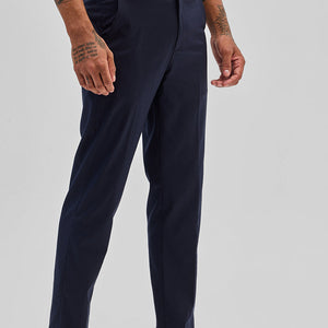 Navy Slim Fit Trousers