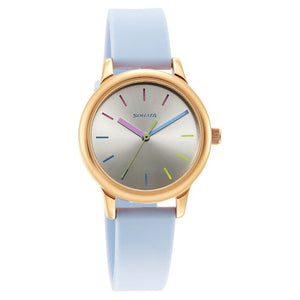 Splash Silver Dial & Plastic Strap