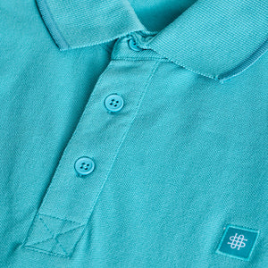 Believe Turquoise Polo T-Shirt