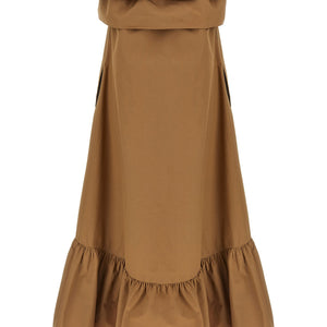 Saint Laurent Flounce Dress