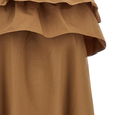 Saint Laurent Flounce Dress