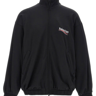 Balenciaga Logo Embroidery Sweatshirt