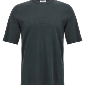 Saint Laurent Logo Embroidery T-shirt