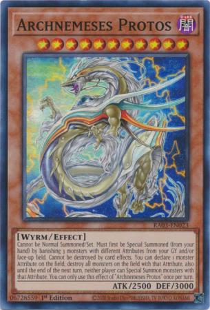 Archnemeses Protos - RA03-EN023 - Super Rare - 1st Edition