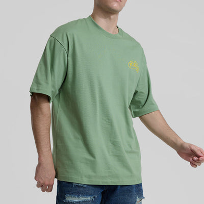Sage Printed Oversized Fit T-Shirt