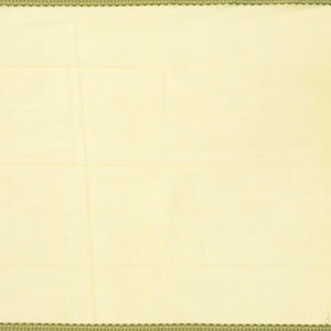 Yellow Handloom Bengal Cotton Saree With Floral Buttas