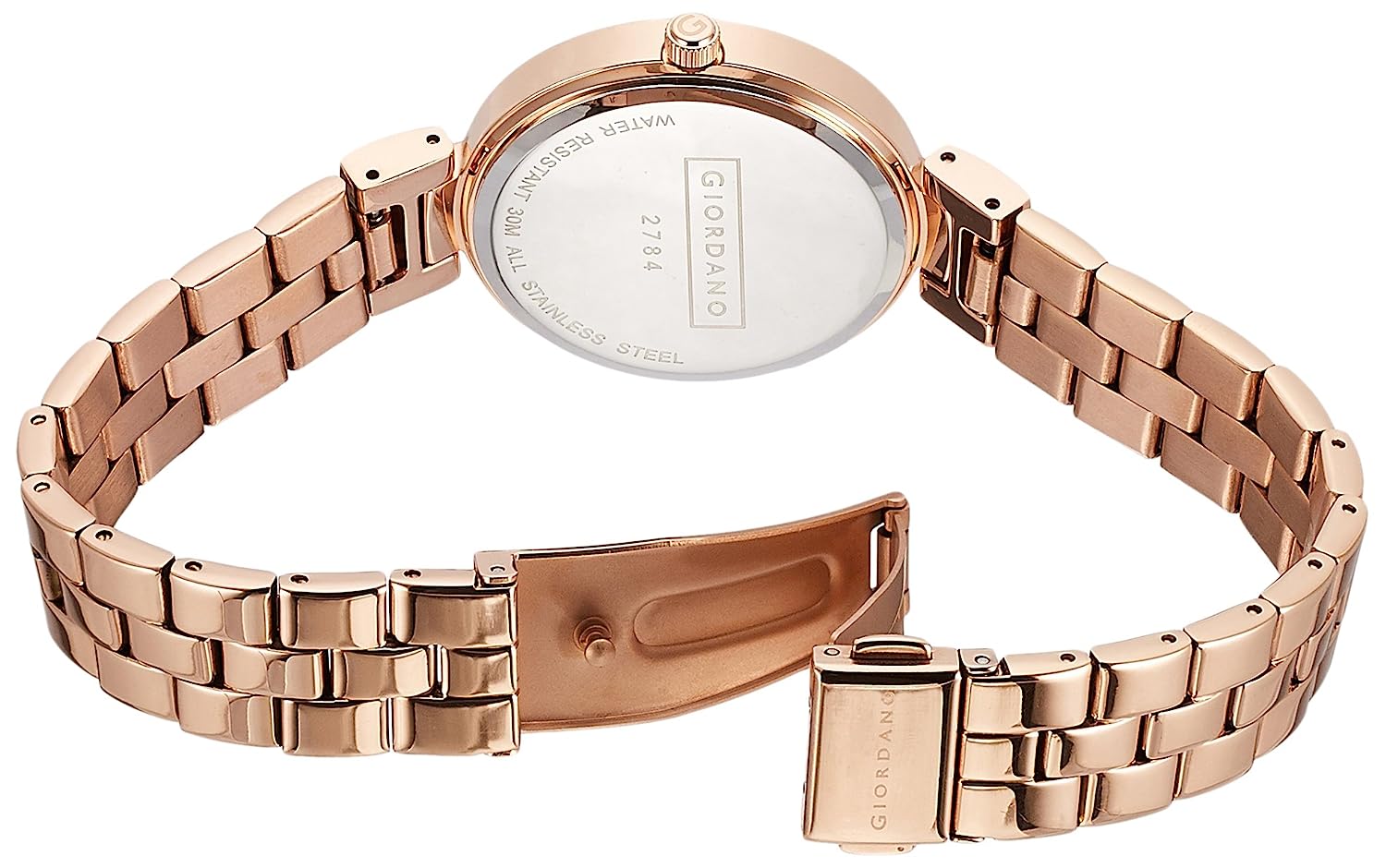 Giordano Black & Rose Gold
