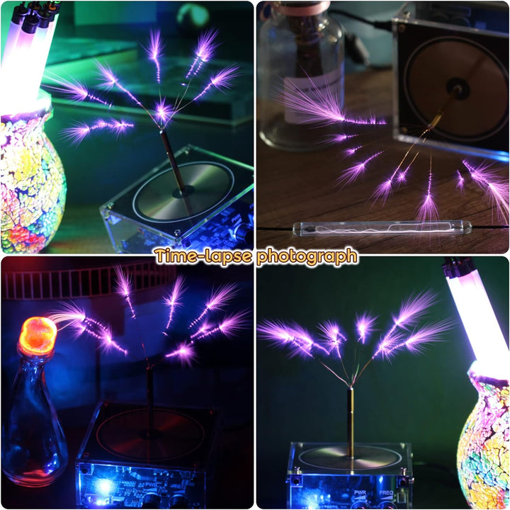 Magic Tesla Speaker Coil Arc Plasma .