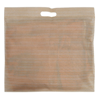 Heart Home Non-Woven Single Saree Covers With Transparent Window With Handle Pack of 18 (Brown)