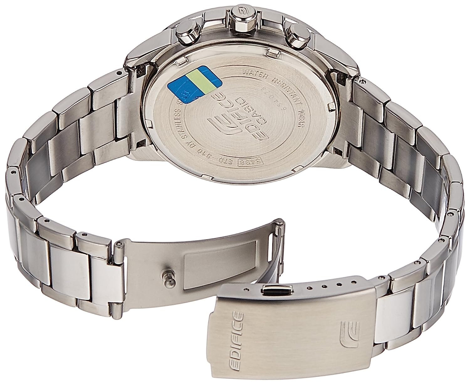 Casio Edifice  Off White Dial Men 48.1mm